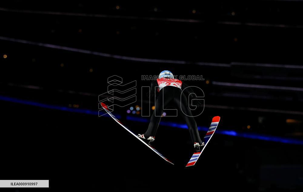(BEIJING2022) CHINA-ZHANGJIAKOU-OLYMPIC WINTER GAMES-SKI JUMPING-LH (CN)