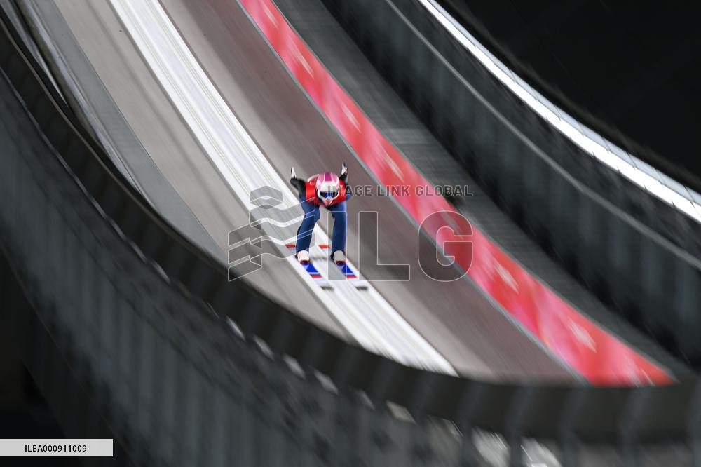 (BEIJING2022) CHINA-ZHANGJIAKOU-OLYMPIC WINTER GAMES-SKI JUMPING-LH (CN)