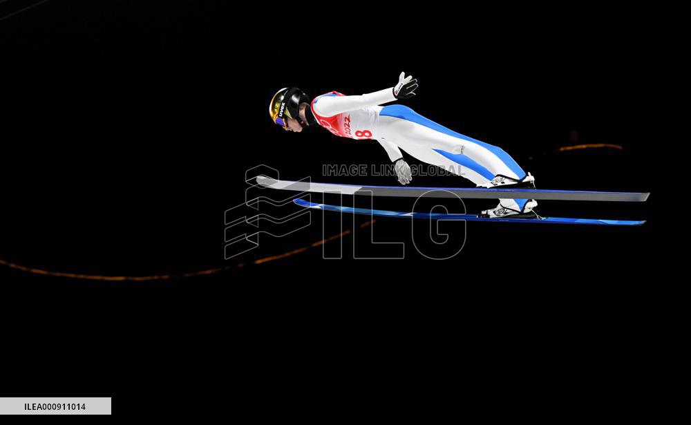 (BEIJING2022) CHINA-ZHANGJIAKOU-OLYMPIC WINTER GAMES-SKI JUMPING-LH (CN)