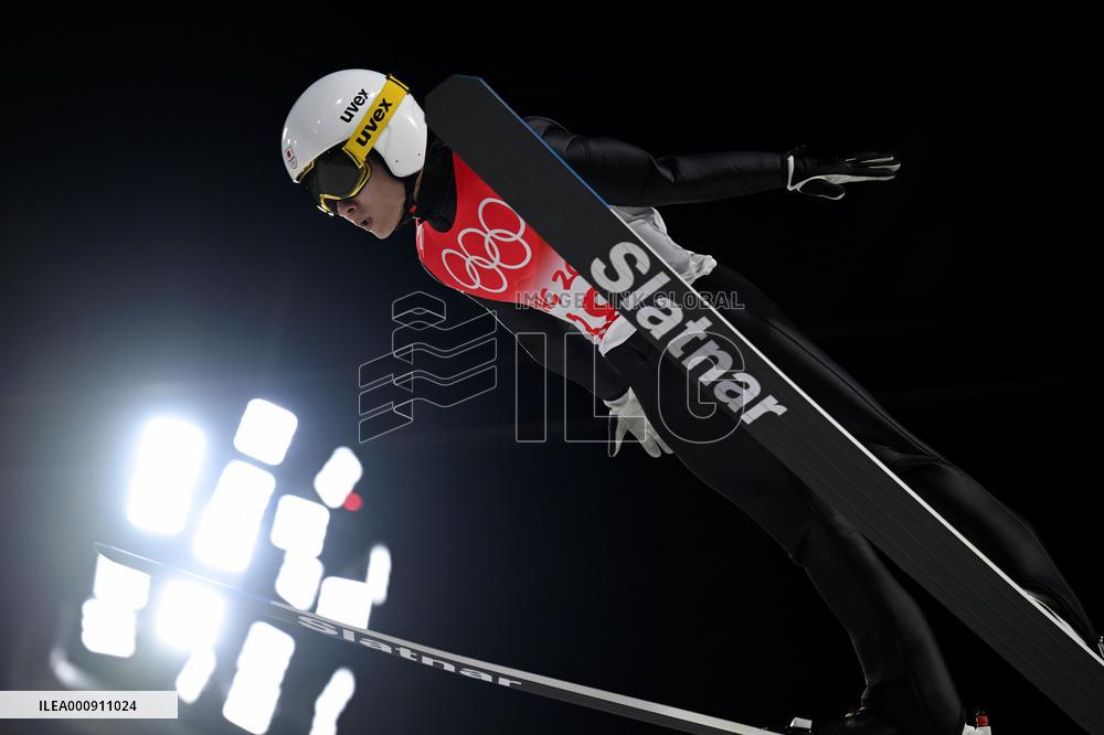(BEIJING2022) CHINA-ZHANGJIAKOU-OLYMPIC WINTER GAMES-SKI JUMPING-LH (CN)