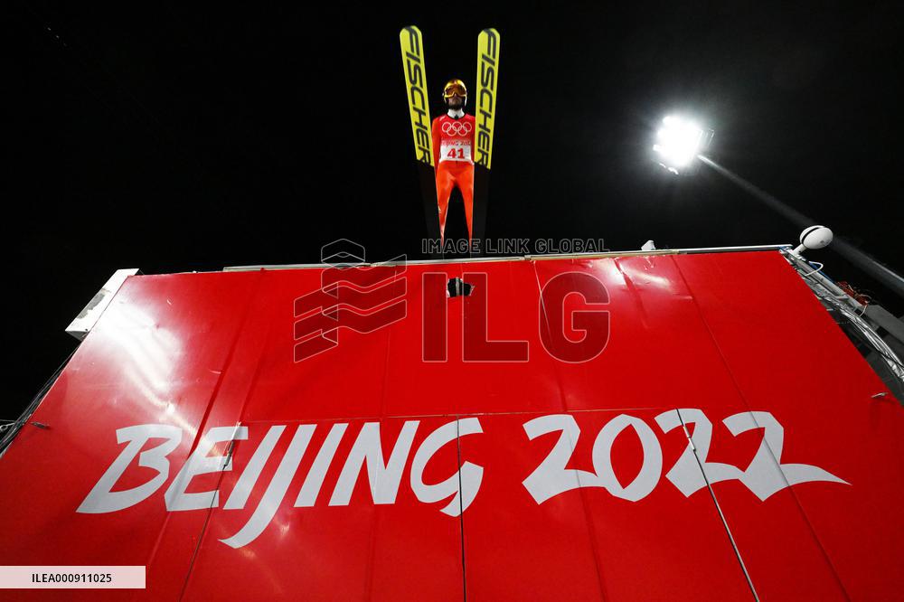(BEIJING2022) CHINA-ZHANGJIAKOU-OLYMPIC WINTER GAMES-SKI JUMPING-LH (CN)