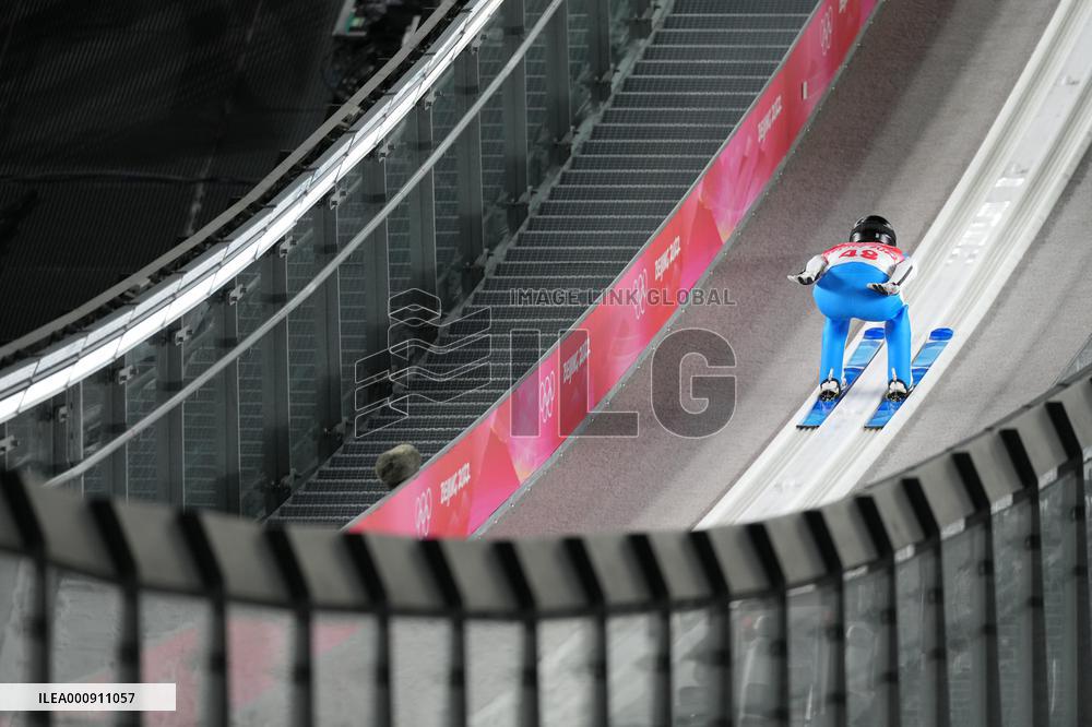 (BEIJING2022) CHINA-ZHANGJIAKOU-OLYMPIC WINTER GAMES-SKI JUMPING-LH (CN)