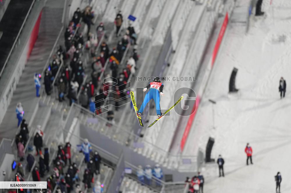 (BEIJING2022) CHINA-ZHANGJIAKOU-OLYMPIC WINTER GAMES-SKI JUMPING-LH (CN)
