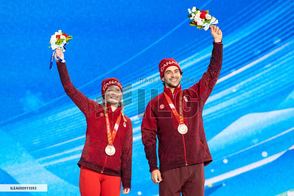 (BEIJING2022)CHINA- ZHANGJIAKOU-OLYMPIC WINTER GAMES-AWARDING CEREMONY (CN)