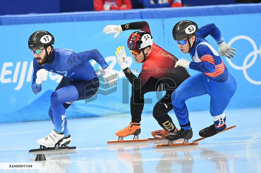 (BEIJING 2022)CHINA-BEIJING-OLYMPIC WINTER GAMES-SHORT TRACK SPEED SKATING (CN)