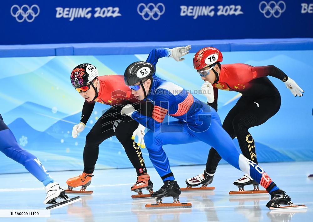 (BEIJING 2022)CHINA-BEIJING-OLYMPIC WINTER GAMES-SHORT TRACK SPEED SKATING (CN)