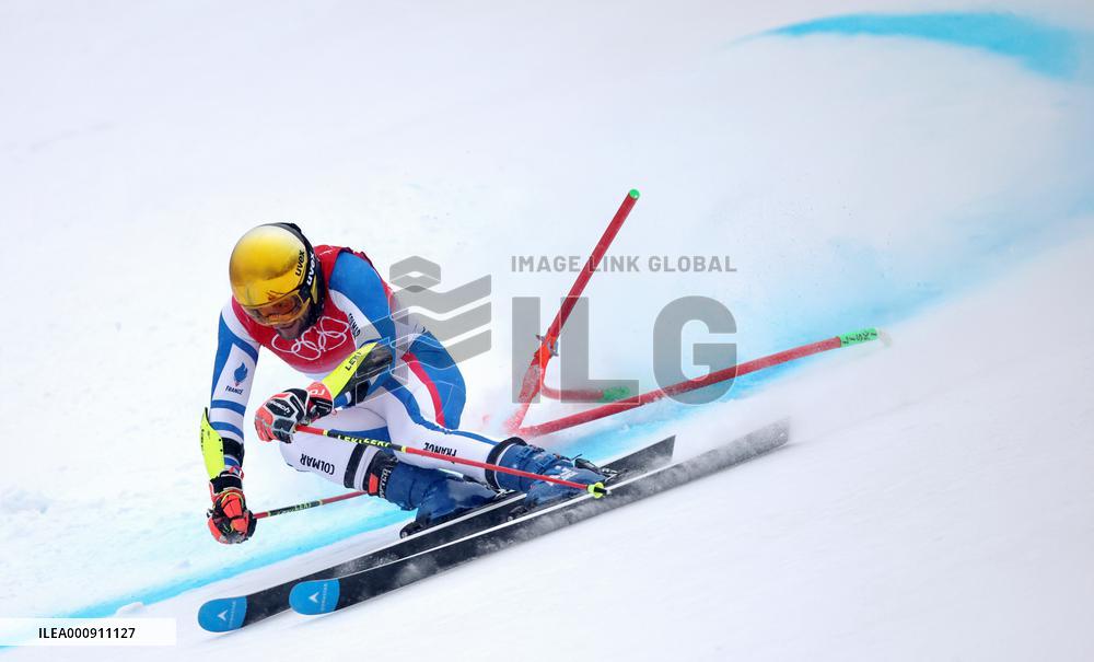 (BEIJING2022) CHINA-BEIJING-OLYMPIC WINTER GAMES-ALPINE SKIING-MEN'S GIANT SLALOM (CN)