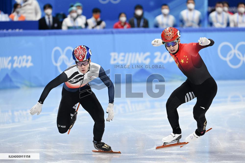 (BEIJING 2022)CHINA-BEIJING-OLYMPIC WINTER GAMES-SHORT TRACK SPEED SKATING (CN)