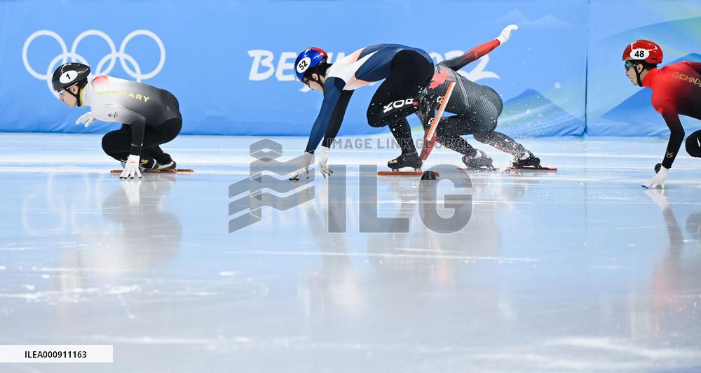 (BEIJING 2022)CHINA-BEIJING-OLYMPIC WINTER GAMES-SHORT TRACK SPEED SKATING (CN)