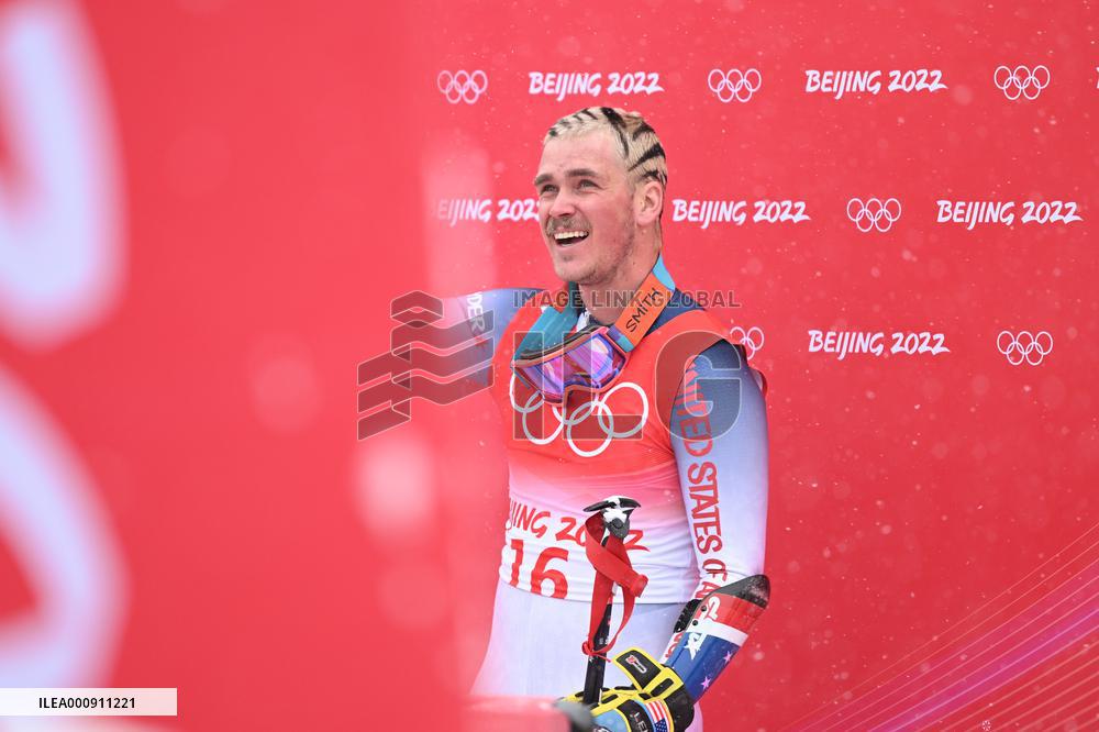 (BEIJING2022) CHINA-BEIJING-OLYMPIC WINTER GAMES-ALPINE SKIING-MEN'S GIANT SLALOM (CN)