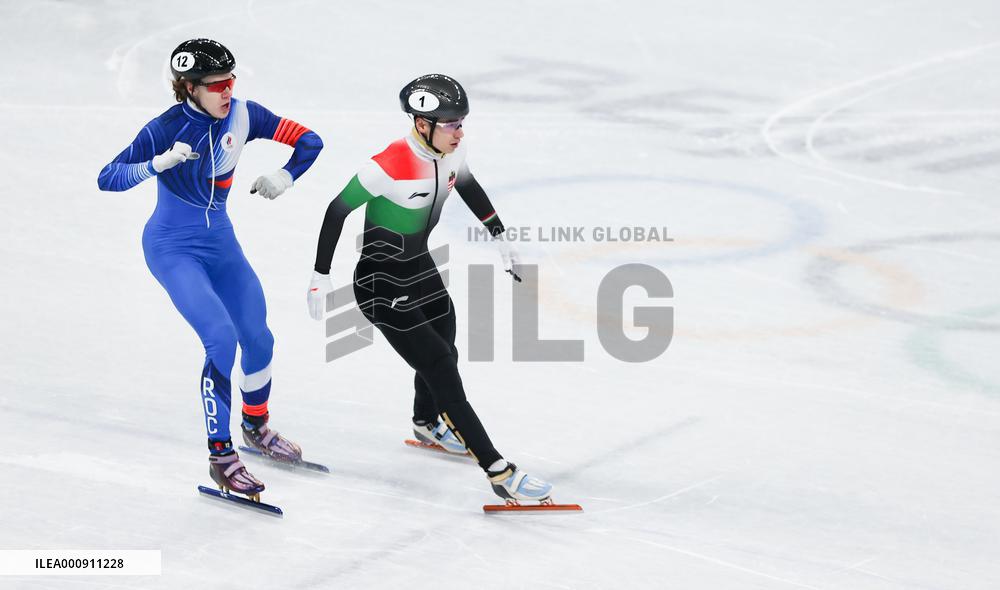 (BEIJING 2022)CHINA-BEIJING-OLYMPIC WINTER GAMES-SHORT TRACK SPEED SKATING (CN)