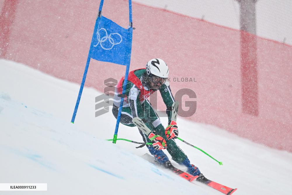 (BEIJING2022) CHINA-BEIJING-OLYMPIC WINTER GAMES-ALPINE SKIING-MEN'S GIANT SLALOM (CN)