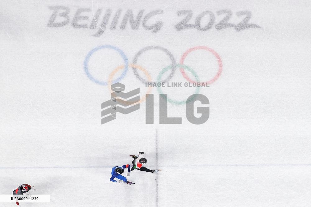 (BEIJING 2022)CHINA-BEIJING-OLYMPIC WINTER GAMES-SHORT TRACK SPEED SKATING (CN)