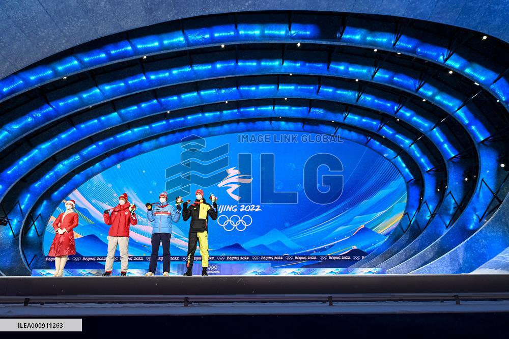 (BEIJING2022)CHINA- ZHANGJIAKOU-OLYMPIC WINTER GAMES-AWARDING CEREMONY (CN)