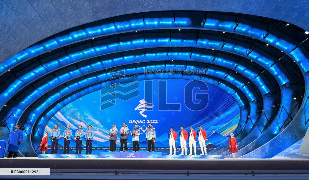 (BEIJING2022)CHINA- ZHANGJIAKOU-OLYMPIC WINTER GAMES-AWARDING CEREMONY (CN)