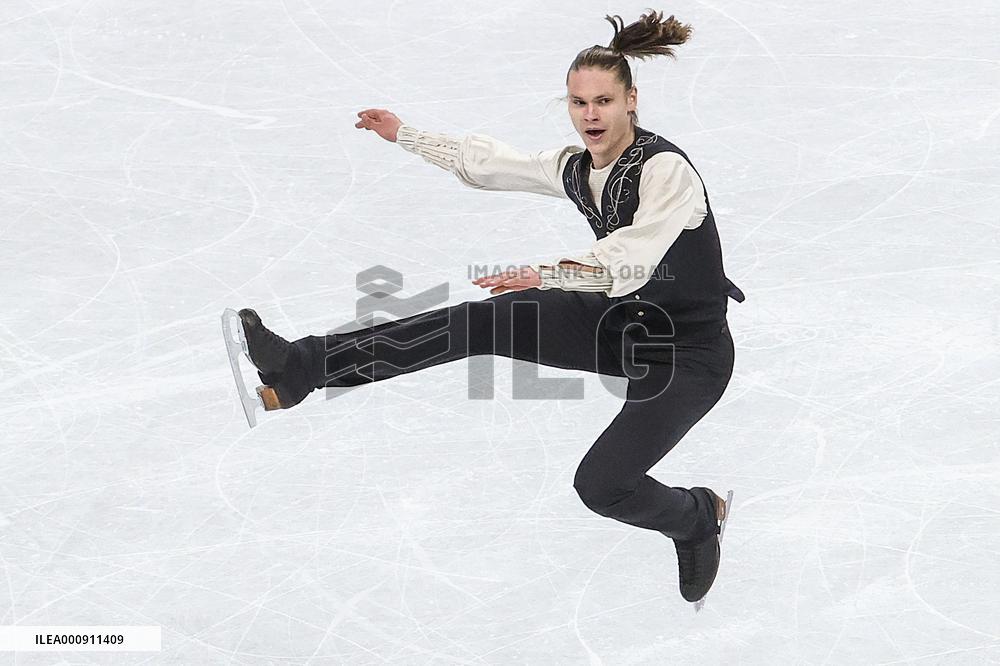 (BEIJING2022)CHINA-BEIJING-OLYMPIC WINTER GAMES-FIGURE SKATING-MEN SINGLE SKATING-FREE SKATING (CN)