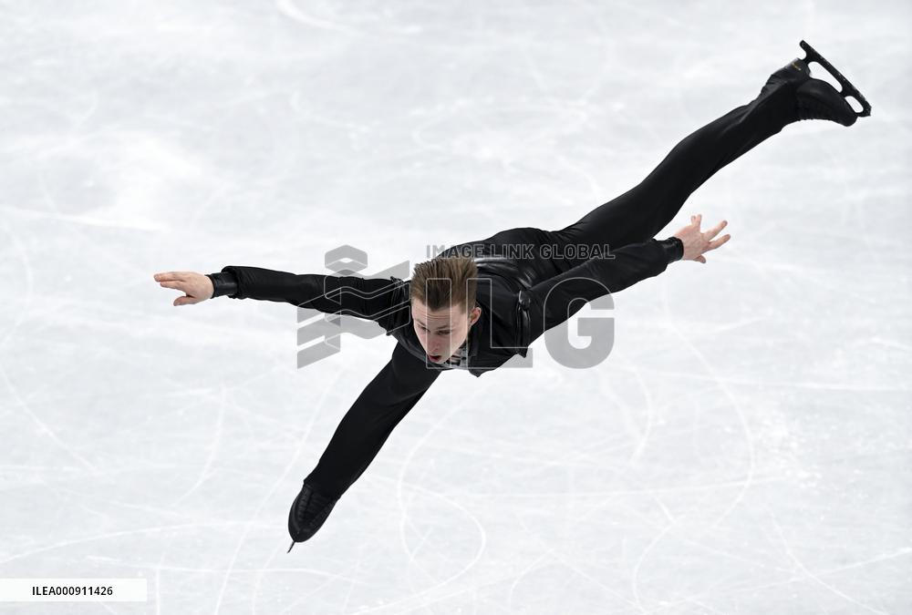 (BEIJING2022)CHINA-BEIJING-OLYMPIC WINTER GAMES-FIGURE SKATING-MEN SINGLE SKATING-FREE SKATING (CN)