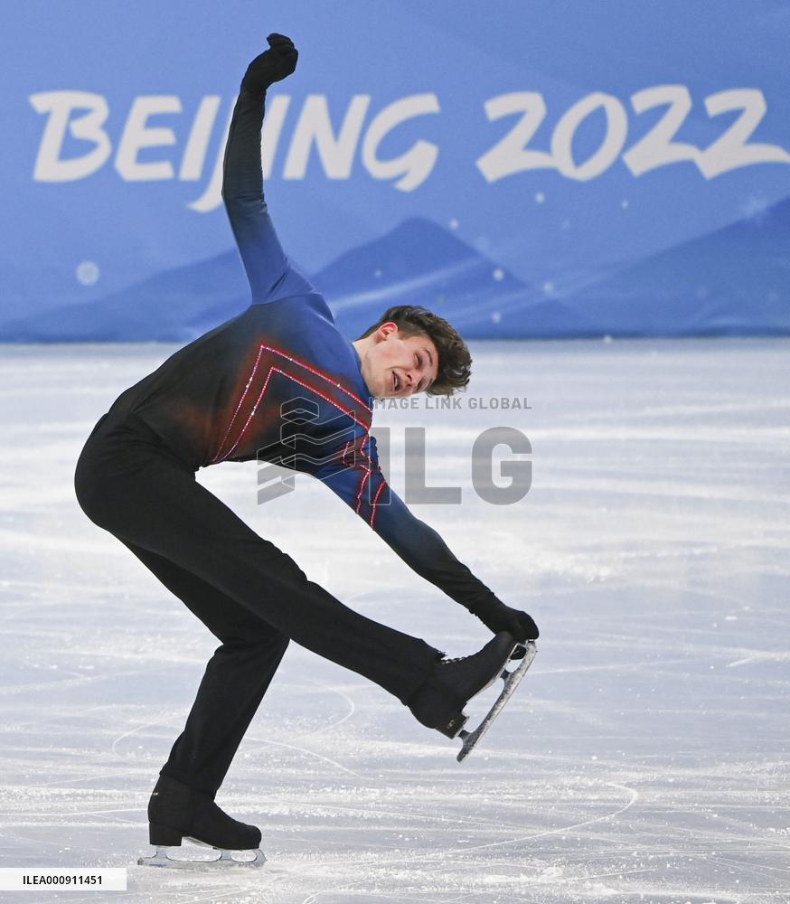 (BEIJING2022)CHINA-BEIJING-OLYMPIC WINTER GAMES-FIGURE SKATING-MEN SINGLE SKATING-FREE SKATING (CN)