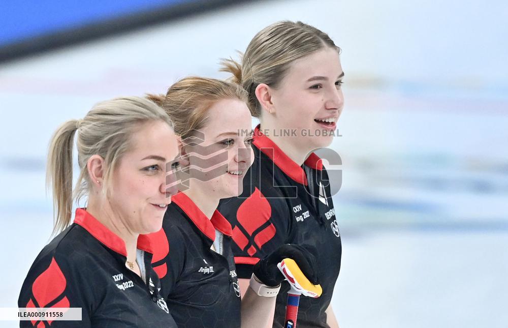 (BEIJING2022)CHINA-BEIJING-OLYMPIC WINTER GAMES-CURLING-WOMEN'S ROUND ROBIN SESSION-CHN VS DEN (CN)