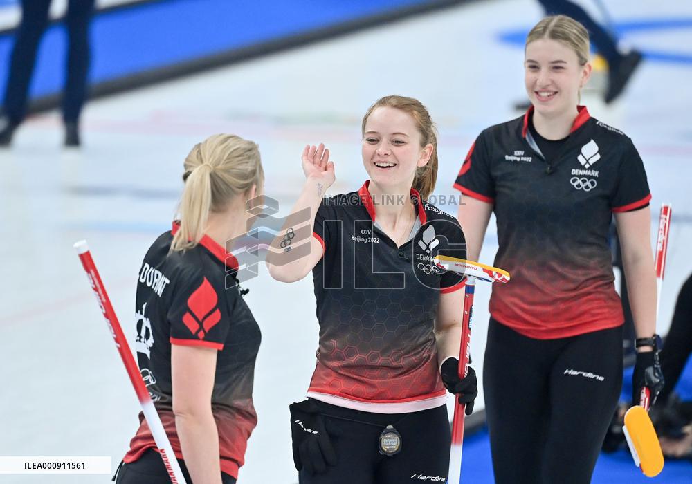 (BEIJING2022)CHINA-BEIJING-OLYMPIC WINTER GAMES-CURLING-WOMEN'S ROUND ROBIN SESSION-CHN VS DEN (CN)