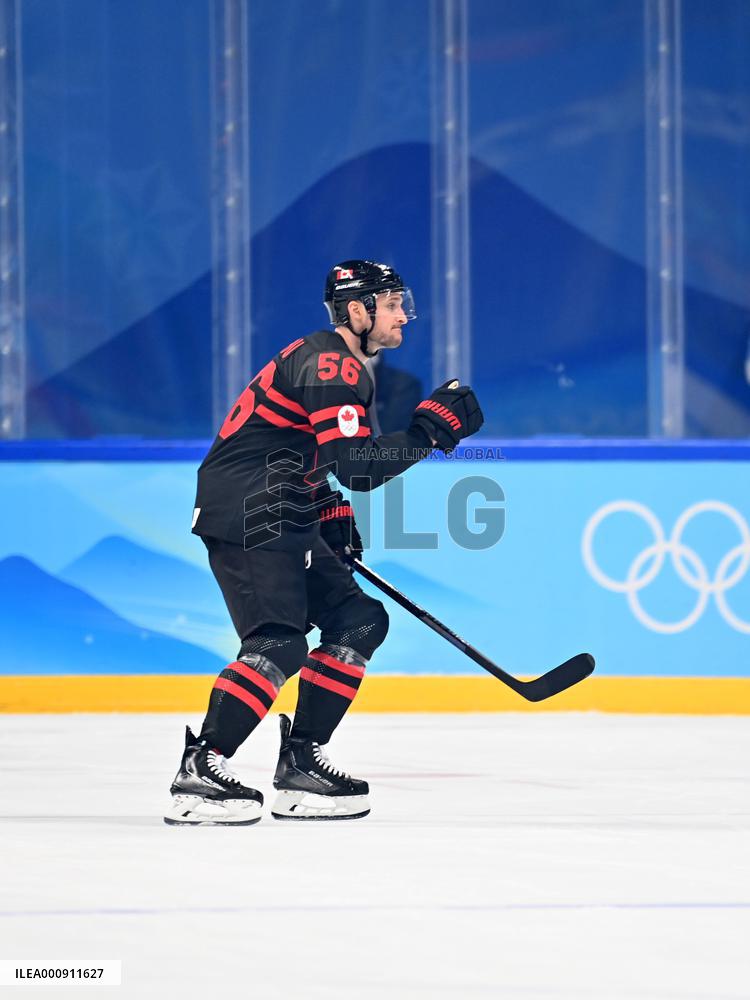 (BEIJING2022)CHINA-BEIJING-OLYMPIC WINTER GAMES-ICE HOCKEY-MEN'S PRELIMINARY-CANADA VS GERMANY (CN)
