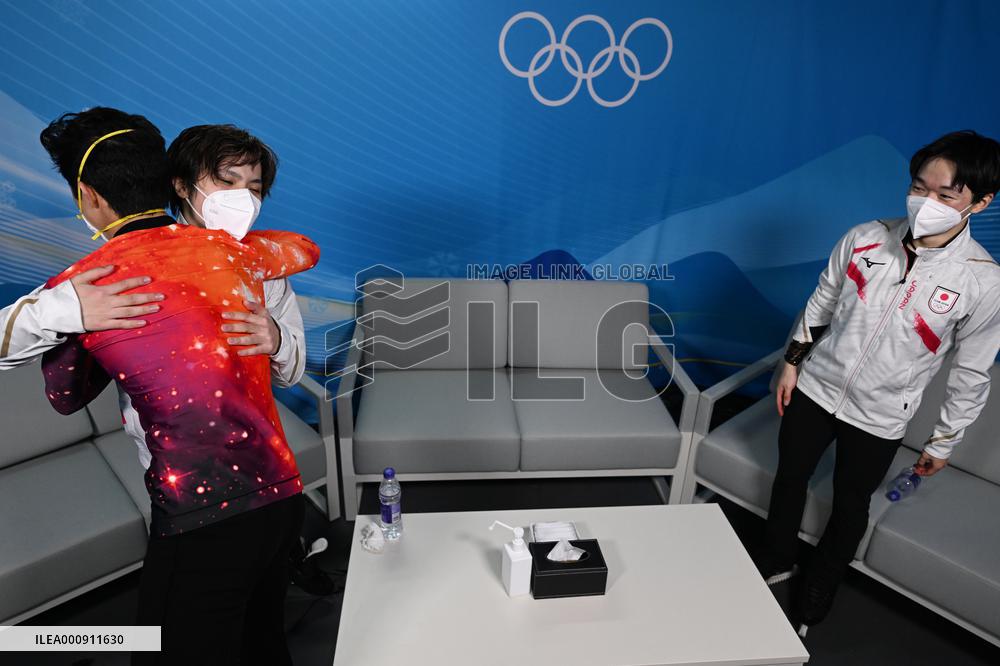 (BEIJING2022)CHINA-BEIJING-FIGURE SKATING-MEN SINGLE SKATING-FREE SKATING (CN)