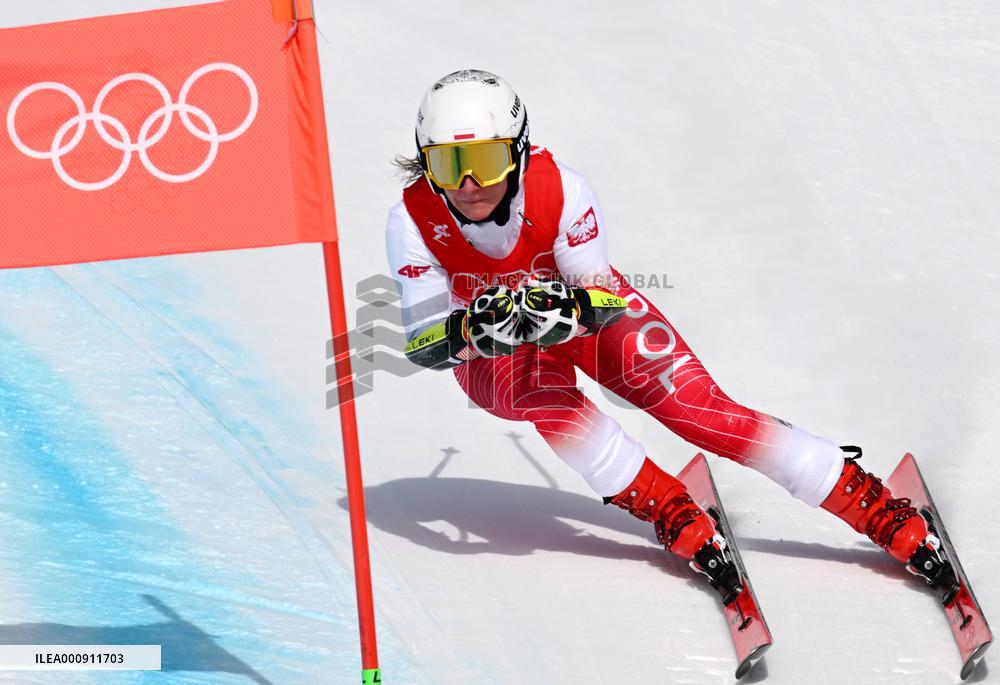 (BEIJING2022)CHINA-BEIJING-OLYMPIC WINTER GAMES-ALPINE SKIING-WOMEN'S SUPER-G (CN)