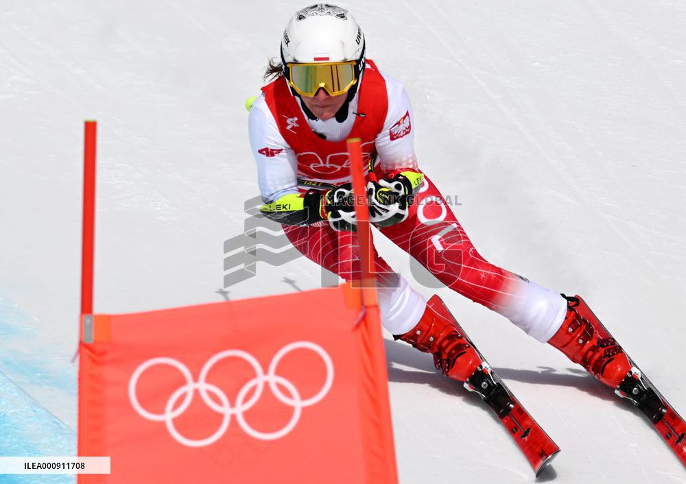 (BEIJING2022)CHINA-BEIJING-OLYMPIC WINTER GAMES-ALPINE SKIING-WOMEN'S SUPER-G (CN)