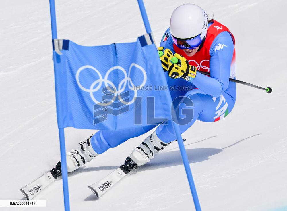 (BEIJING2022)CHINA-BEIJING-OLYMPIC WINTER GAMES-ALPINE SKIING-WOMEN'S SUPER-G (CN)