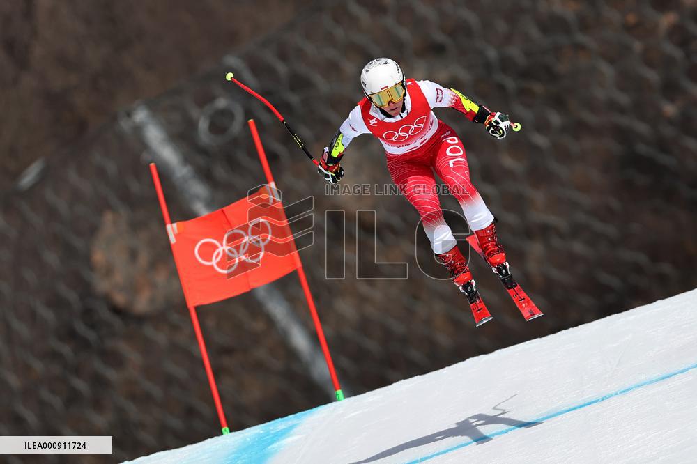 (BEIJING2022)CHINA-BEIJING-OLYMPIC WINTER GAMES-ALPINE SKIING-WOMEN'S SUPER-G (CN)