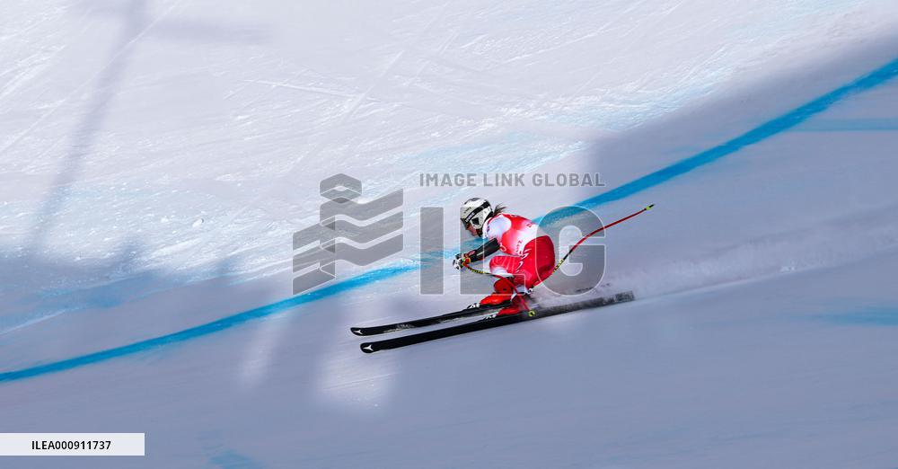 (BEIJING2022)CHINA-BEIJING-OLYMPIC WINTER GAMES-ALPINE SKIING-WOMEN'S SUPER-G (CN)