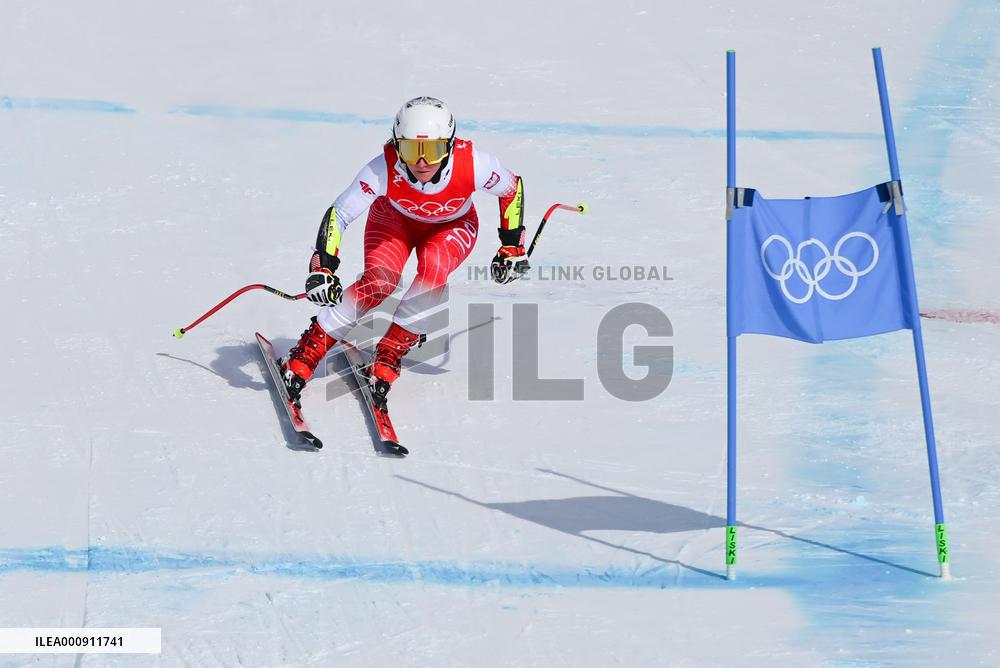 (BEIJING2022)CHINA-BEIJING-OLYMPIC WINTER GAMES-ALPINE SKIING-WOMEN'S SUPER-G (CN)