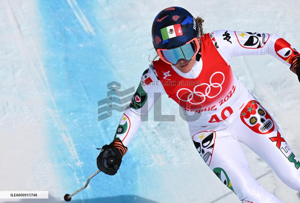 (BEIJING2022)CHINA-BEIJING-OLYMPIC WINTER GAMES-ALPINE SKIING-WOMEN'S SUPER-G (CN)