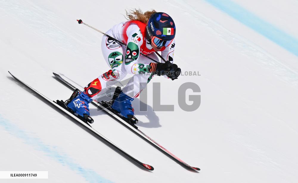 (BEIJING2022)CHINA-BEIJING-OLYMPIC WINTER GAMES-ALPINE SKIING-WOMEN'S SUPER-G (CN)