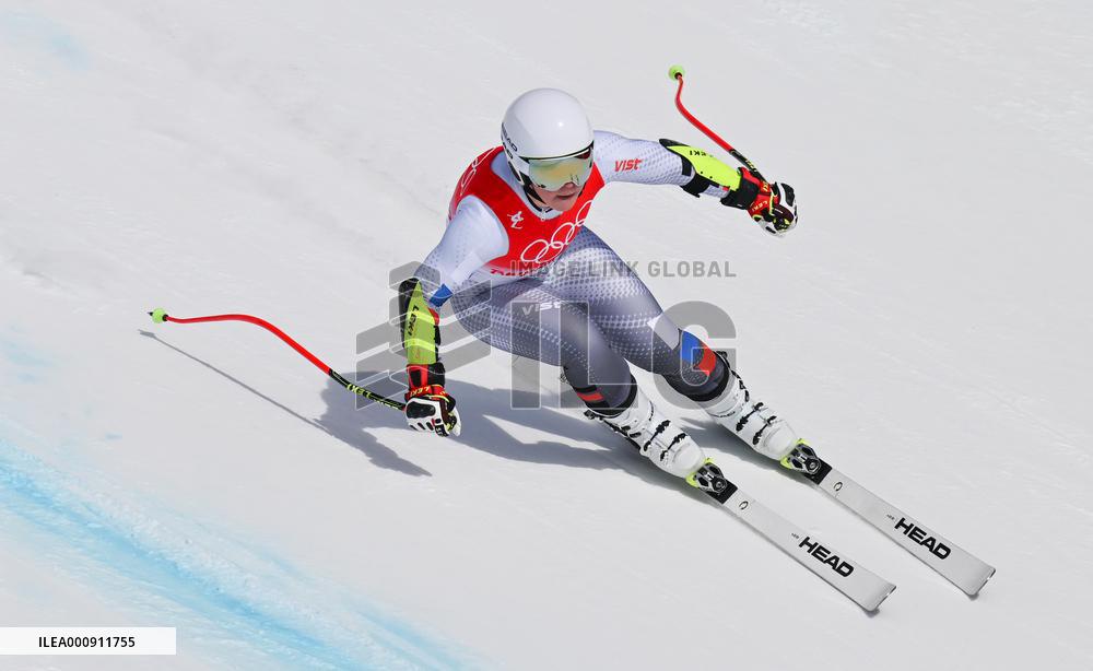 (BEIJING2022)CHINA-BEIJING-OLYMPIC WINTER GAMES-ALPINE SKIING-WOMEN'S SUPER-G (CN)
