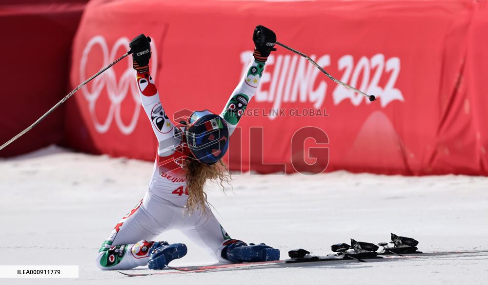 (BEIJING2022)CHINA-BEIJING-OLYMPIC WINTER GAMES-ALPINE SKIING-WOMEN'S SUPER-G (CN)