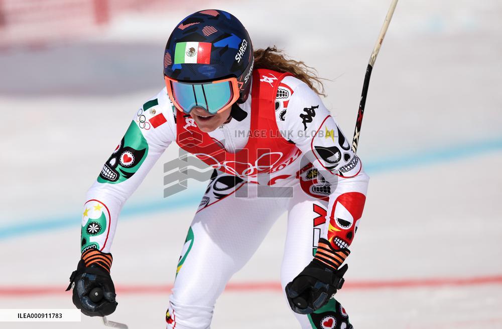 (BEIJING2022)CHINA-BEIJING-OLYMPIC WINTER GAMES-ALPINE SKIING-WOMEN'S SUPER-G (CN)