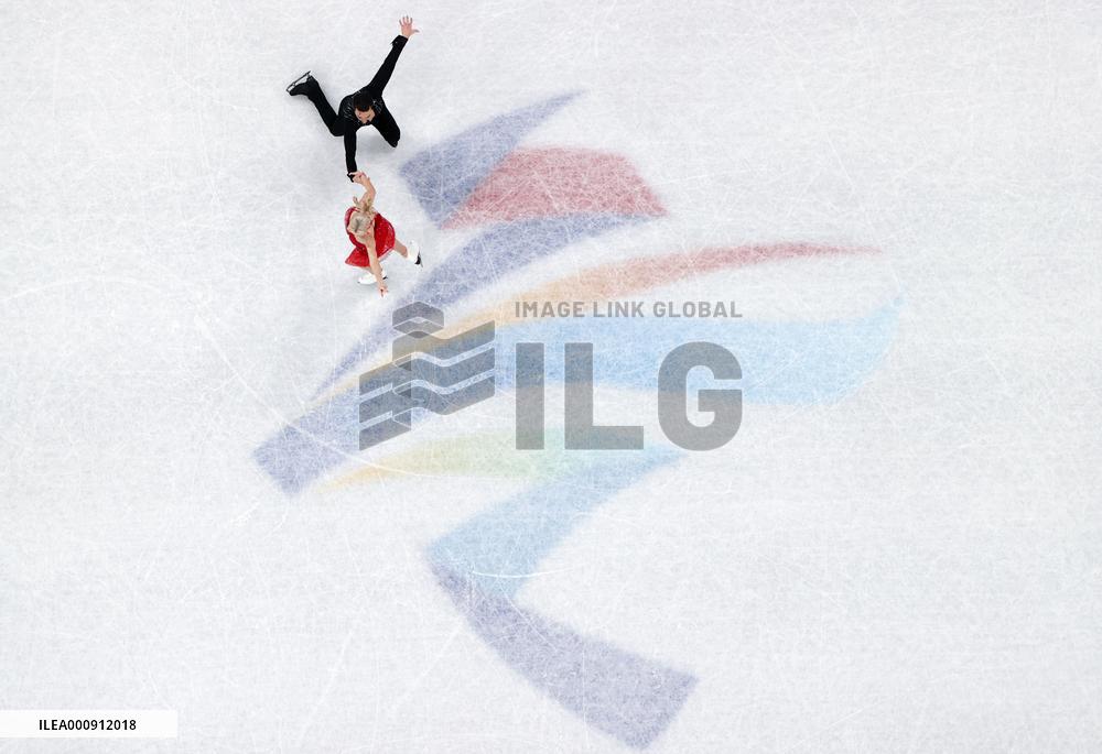 (BEIJING2022)CHINA-BEIJING-OLYMPIC WINTER GAMES-FIGURE SKATING-ICE DANCE-RHYTHM DANCE (CN)