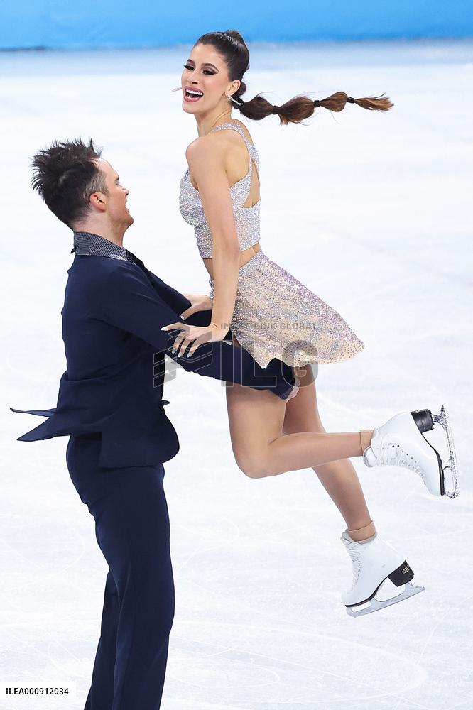 (BEIJING2022)CHINA-BEIJING-OLYMPIC WINTER GAMES-FIGURE SKATING-ICE DANCE-RHYTHM DANCE (CN)
