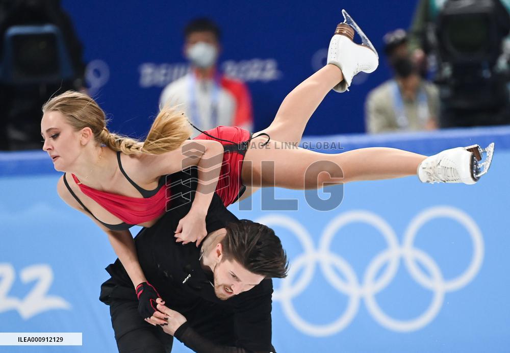 (BEIJING2022)CHINA-BEIJING-OLYMPIC WINTER GAMES-FIGURE SKATING-ICE DANCE-RHYTHM DANCE (CN)