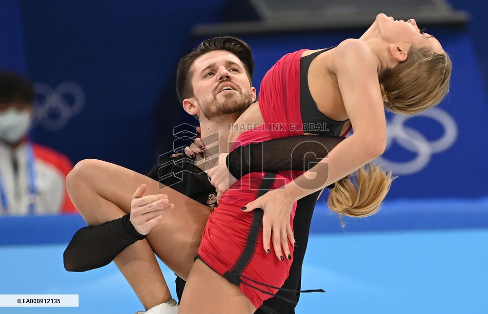 (BEIJING2022)CHINA-BEIJING-OLYMPIC WINTER GAMES-FIGURE SKATING-ICE DANCE-RHYTHM DANCE (CN)