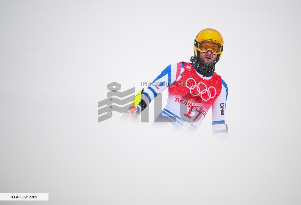 (BEIJING2022)CHINA-BEIJING-OLYMPIC WINTER GAMES-ALPINE SKIING-MEN'S GIANT SLALOM (CN)