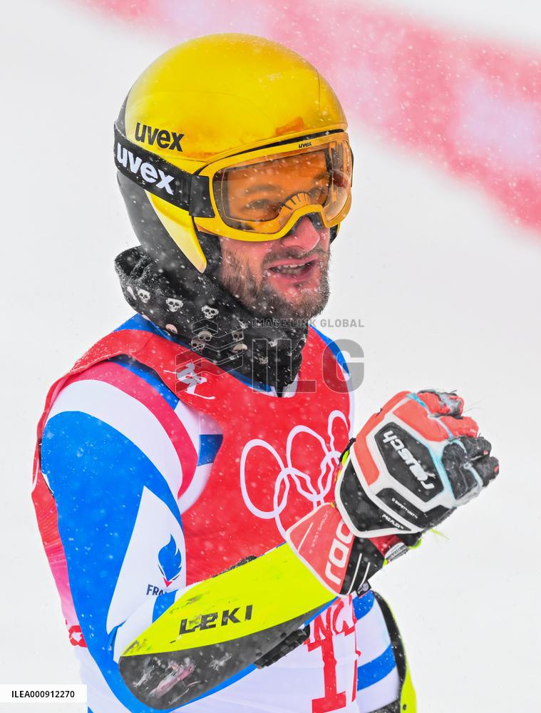 (BEIJING2022)CHINA-BEIJING-OLYMPIC WINTER GAMES-ALPINE SKIING-MEN'S GIANT SLALOM (CN)