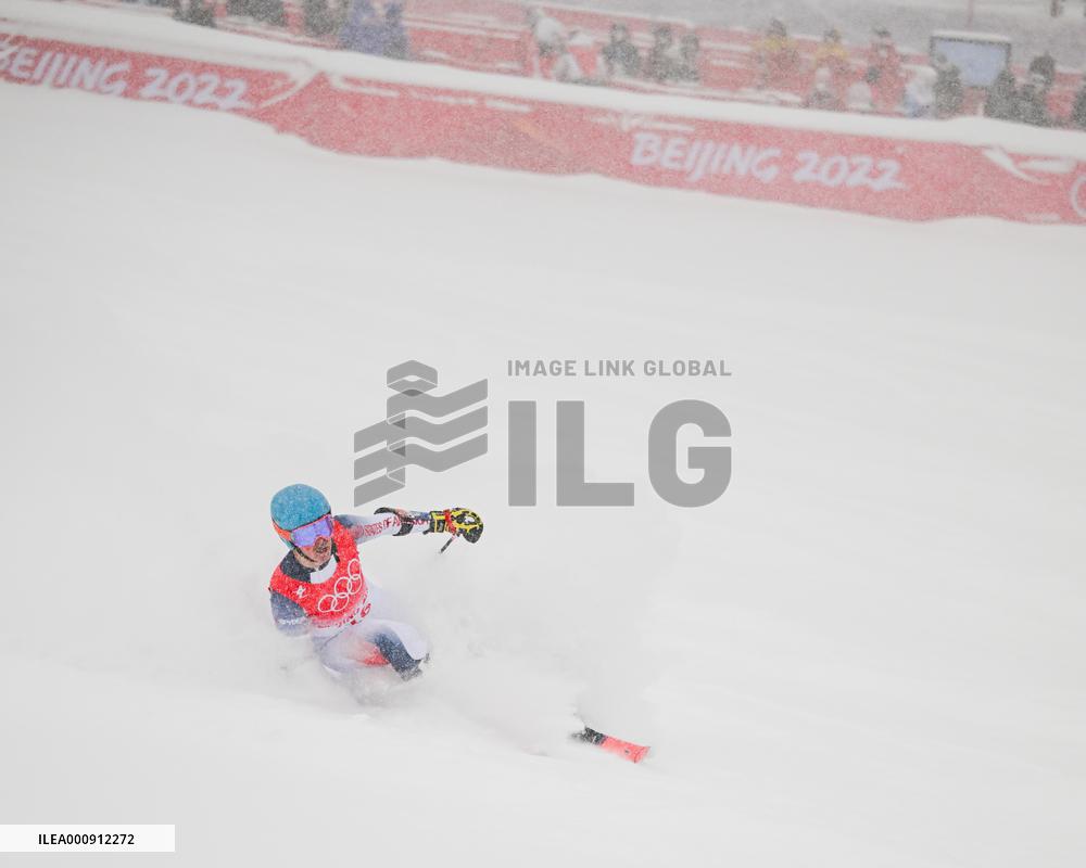 (BEIJING2022)CHINA-BEIJING-OLYMPIC WINTER GAMES-ALPINE SKIING-MEN'S GIANT SLALOM (CN)