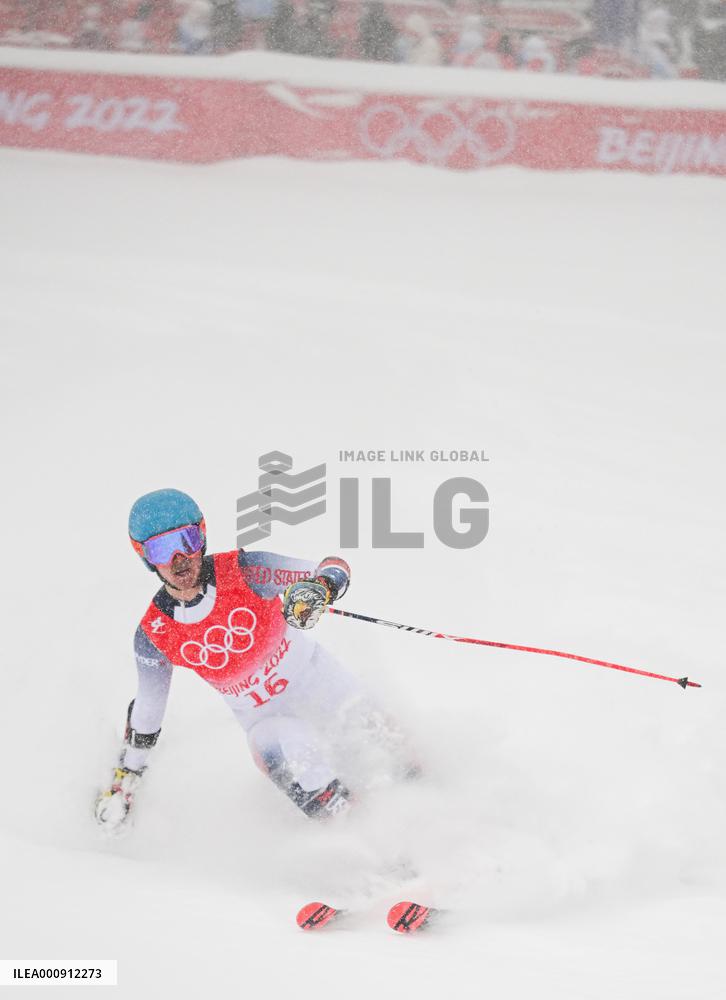 (BEIJING2022)CHINA-BEIJING-OLYMPIC WINTER GAMES-ALPINE SKIING-MEN'S GIANT SLALOM (CN)