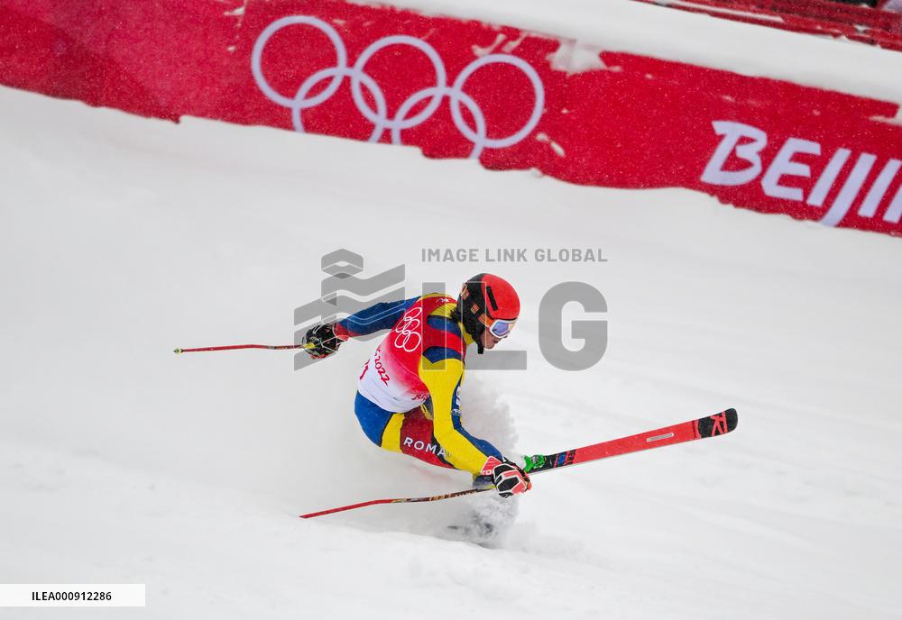(BEIJING2022)CHINA-BEIJING-OLYMPIC WINTER GAMES-ALPINE SKIING-MEN'S GIANT SLALOM (CN)