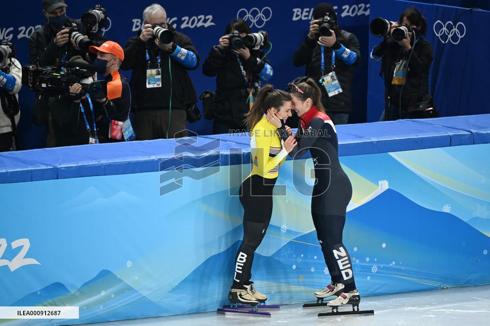 (BEIJING2022)CHINA-BEIJING-OLYMPIC WINTER GAMES-SHORT TRACK SPEED SKATING-WOMEN'S 1,000M FINAL (CN)