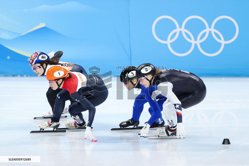 (BEIJING2022)CHINA-BEIJING-OLYMPIC WINTER GAMES-SHORT TRACK SPEED SKATING-WOMEN'S 1,000M FINAL (CN)