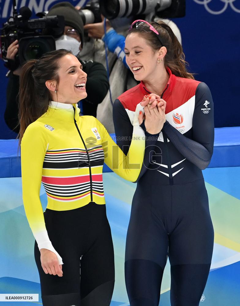 (BEIJING2022)CHINA-BEIJING-OLYMPIC WINTER GAMES-SHORT TRACK SPEED SKATING (CN)