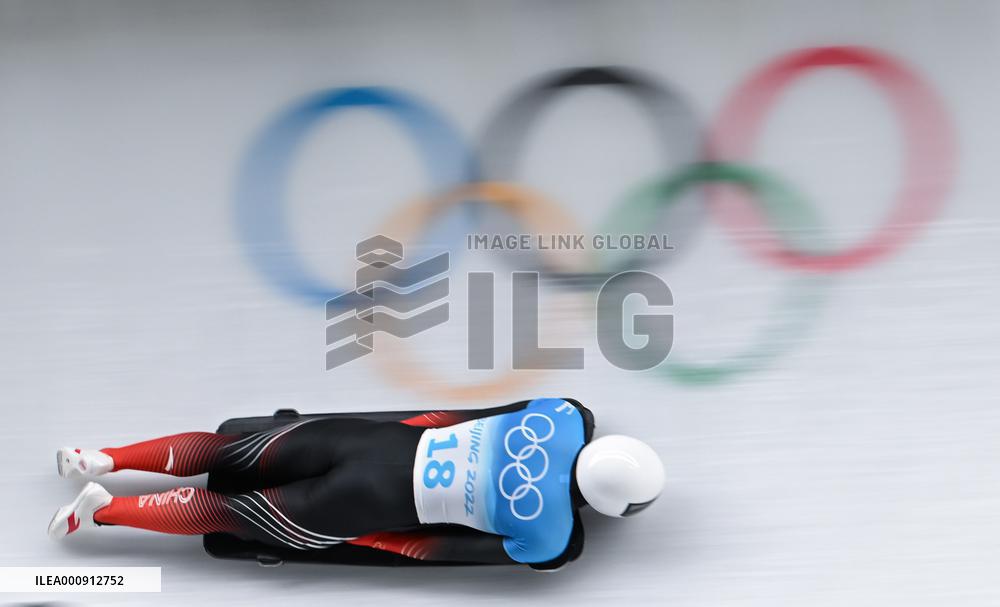 (BEIJING2022)CHINA-BEIJING-OLYMPIC WINTER GAMES-SKELETON-MEN HEAT (CN)